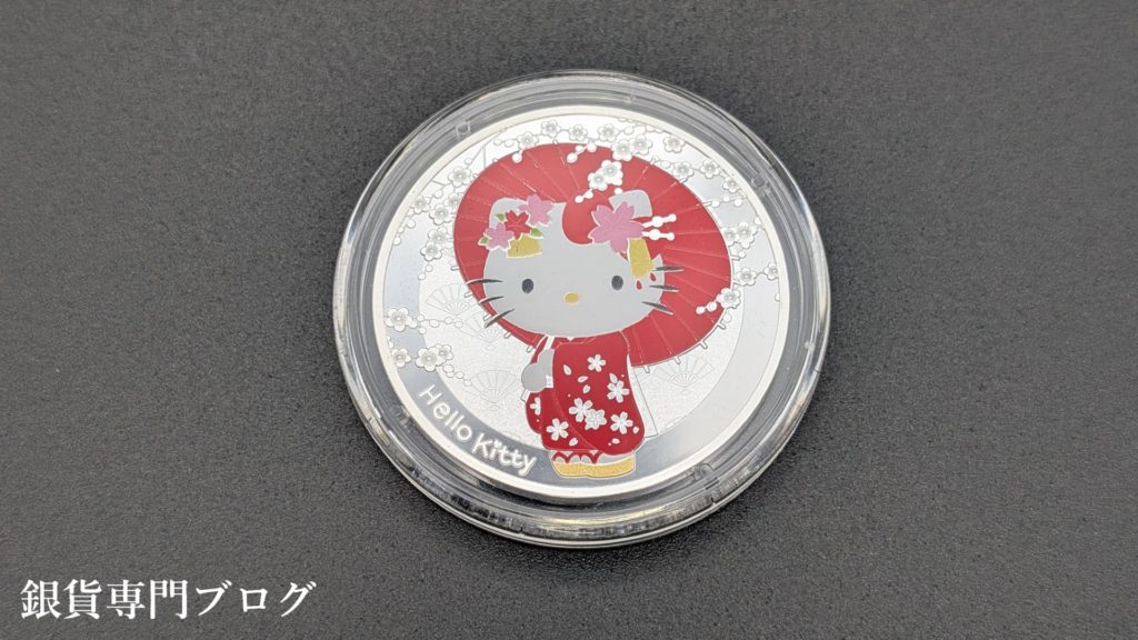 2024 22.2グラム フランス ハローキティ 銀貨 プルーフ 【proof】 10ユーロ