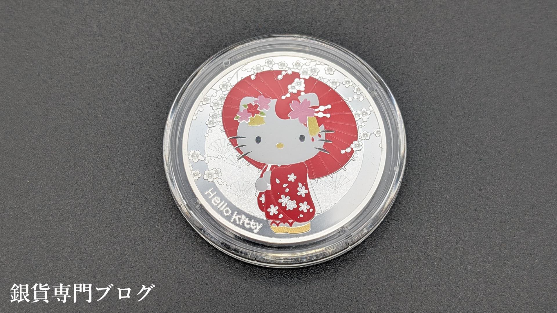 2024 22.2グラム フランス ハローキティ 銀貨 プルーフ 【proof】 10ユーロ