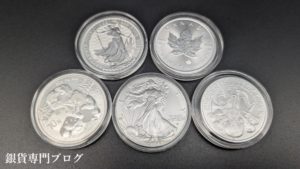 2025年銀貨たち